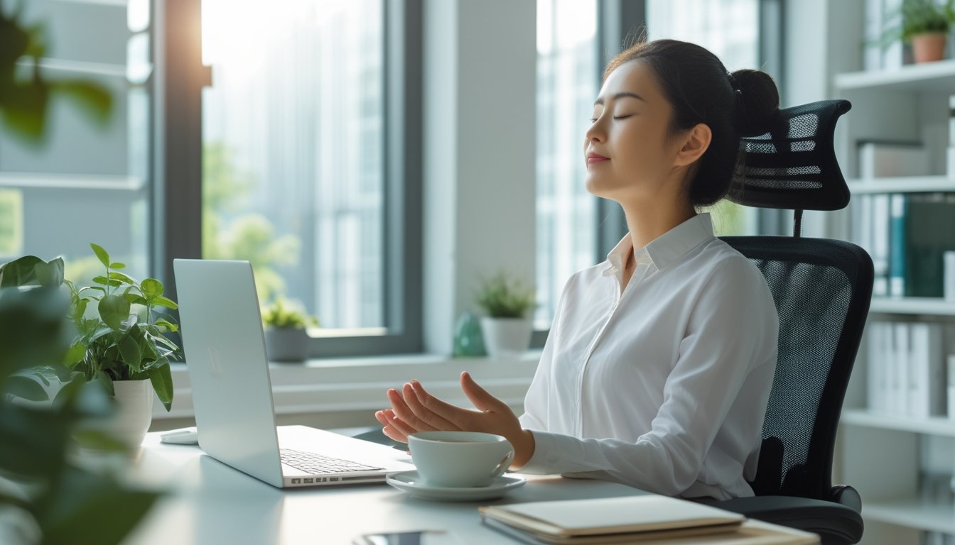 Teknik Relaksasi Sederhana untuk Kebugaran Mental di Kantor yang Bisa Dilakukan di Meja Kerja